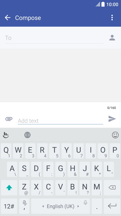 Open a new note, message or email message to bring up the keypad and your phone is ready for text input.