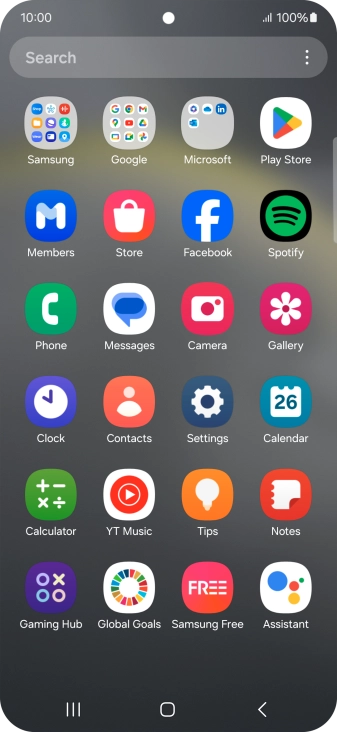 Press Play Store.