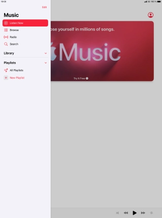 Press New Playlist. Press New Playlist.