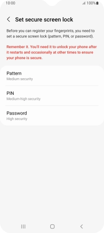 Press the required phone lock code and follow the instructions on the screen to create an additional phone lock code. Press the required phone lock code and follow the instructions on the screen to create an additional phone lock code.