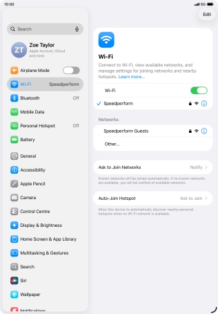 Slide your finger upwards starting from the bottom of the screen to return to the home screen.