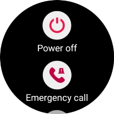 Press Power off. Press Power off.