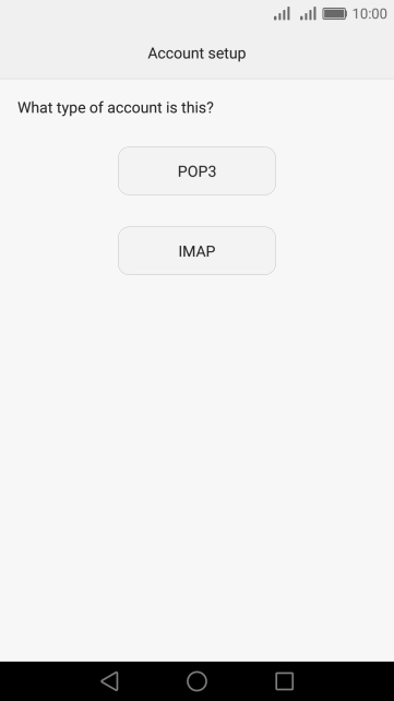 Press POP3.