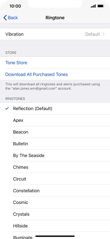 Press the required ring tones to hear them. Press the required ring tones to hear them.