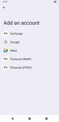 Press Google.