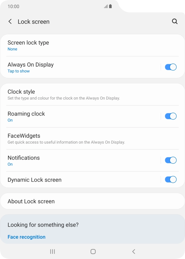 Press the Home key to return to the home screen. Press the Home key to return to the home screen.