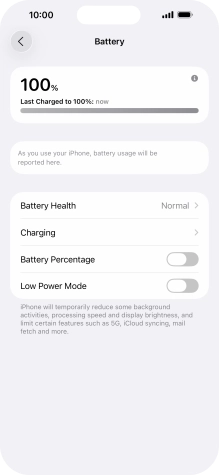 Press Charging.