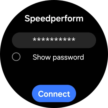 Press Connect.