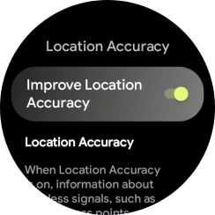 If you press the indicator next to 
