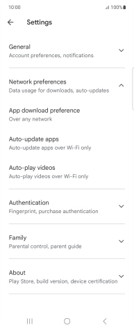 Press Auto-update apps. Press Auto-update apps.