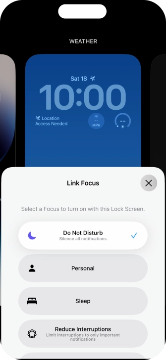 Press the close icon. Press the close icon.