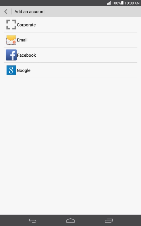 Press Google. Press Google.