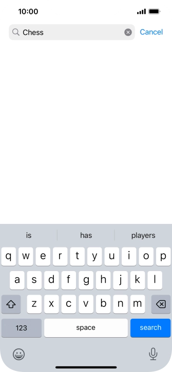 Press search.