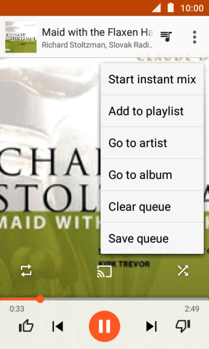 Press Add to playlist. Press Add to playlist.