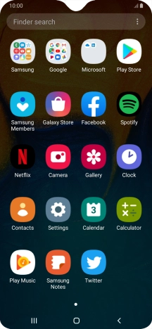 Press Samsung.