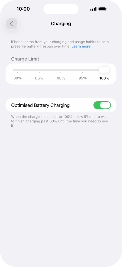 Press the indicator next to Press the indicator next to