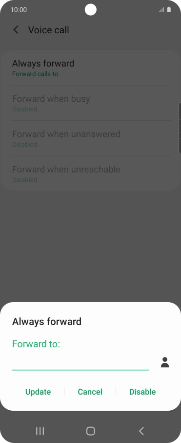 Press Disable. Press Disable.