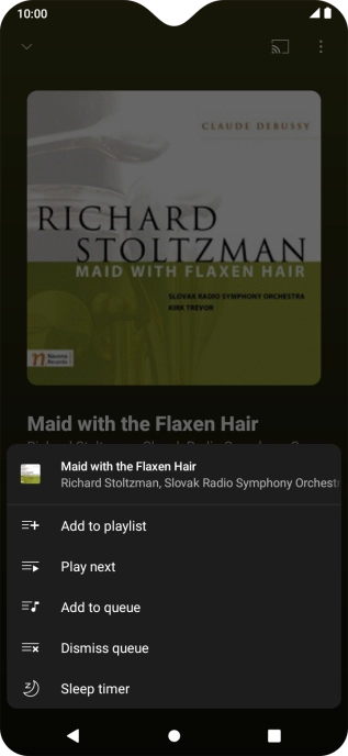 Press the add icon.