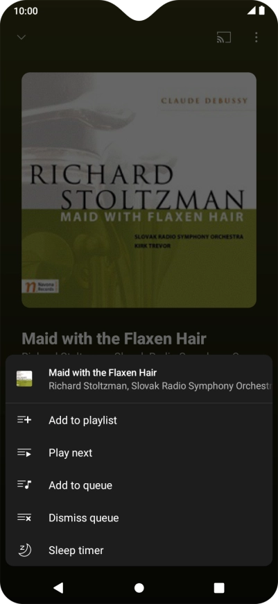 Press the add icon.