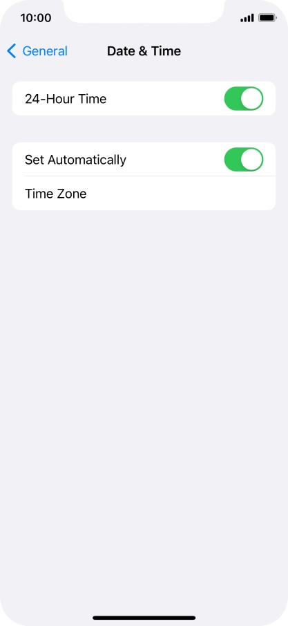 Slide your finger upwards starting from the bottom of the screen to return to the home screen.