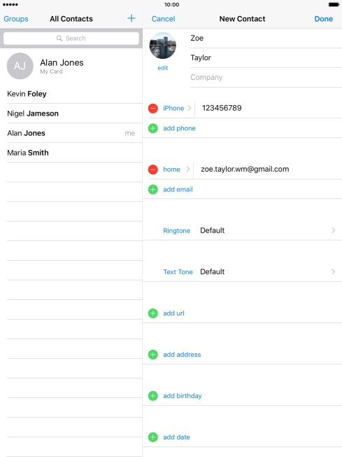 Press Ringtone.