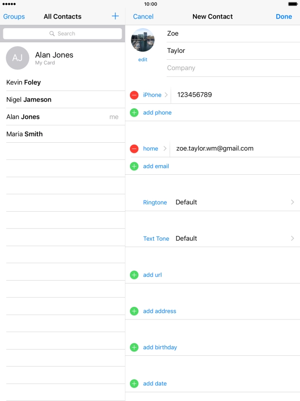 Press Ringtone.