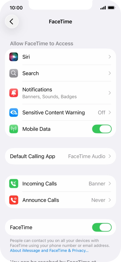 Press the indicator next to Press the indicator next to
