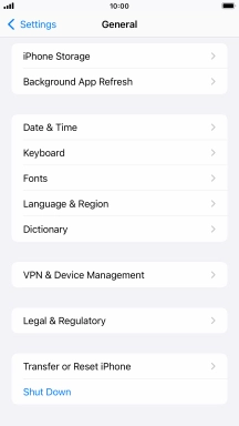 Press Transfer or Reset iPhone. Press Transfer or Reset iPhone.