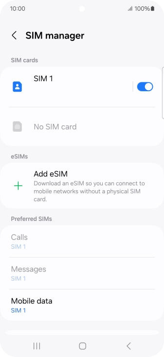 Press Add eSIM.