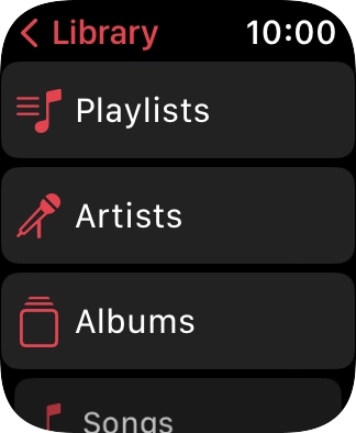 Press Playlists.