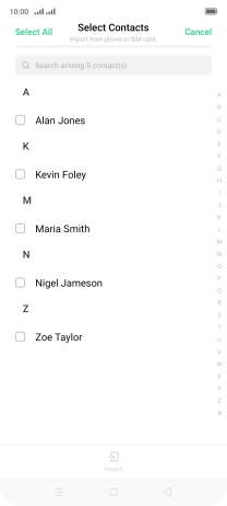 Press Select All. Press Select All.