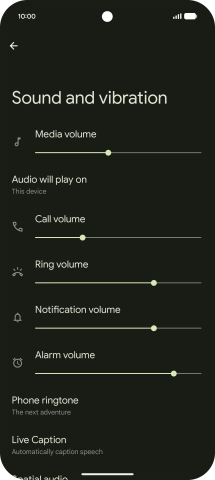 Press Phone ringtone.