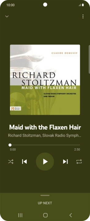 Press arrow right to go to the next audio file. Press arrow right to go to the next audio file.