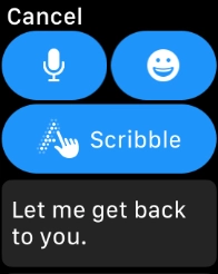 Press the microphone icon and follow the instructions on the screen to record and send the message. Press the microphone icon and follow the instructions on the screen to record and send the message.