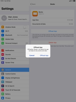 Press Offload App. Press Offload App.
