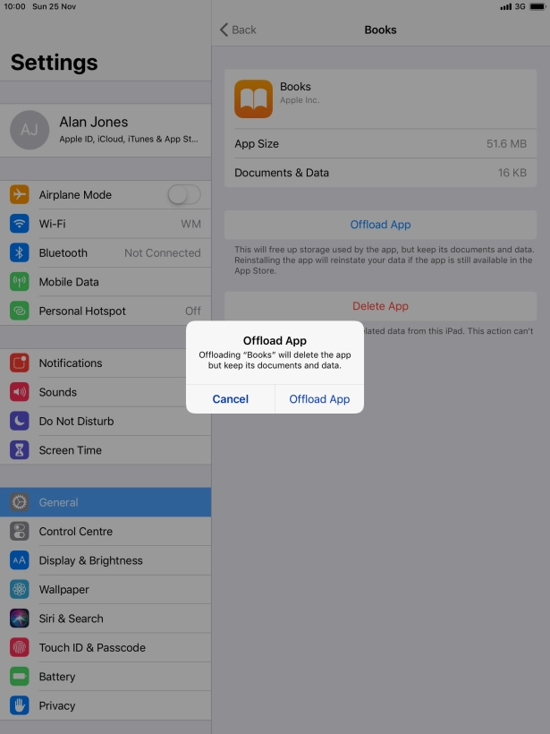 Press Offload App. Press Offload App.