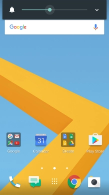 Press arrow down.