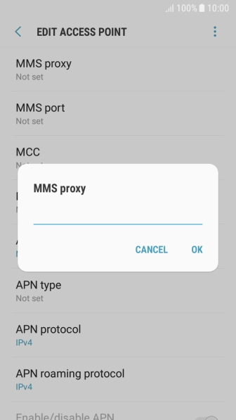 Key in 10.202.002.060 and press OK. Key in 10.202.002.060 and press OK.