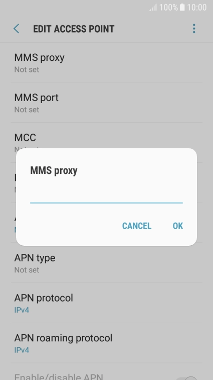 Key in 10.202.002.060 and press OK. Key in 10.202.002.060 and press OK.