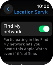 Press the Digital Crown several times to return to standby mode.