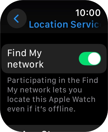 Press the Digital Crown several times to return to standby mode.