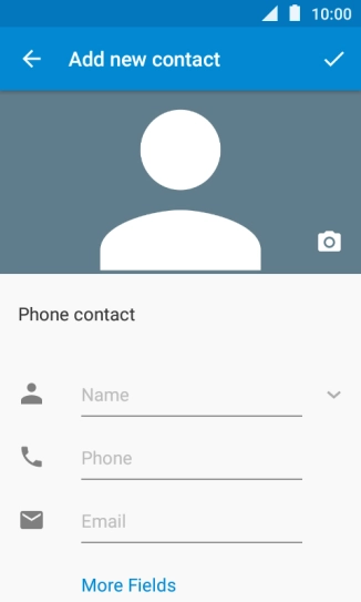 Press Name and key in the name. Press Name and key in the name.