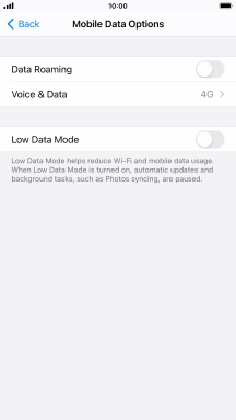 Press Voice & Data.