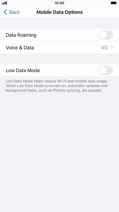 Press the indicator next to Press the indicator next to
