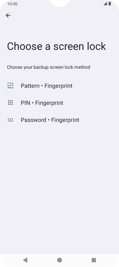 Press the required phone lock code and follow the instructions on the screen to create an additional phone lock code. Press the required phone lock code and follow the instructions on the screen to create an additional phone lock code.