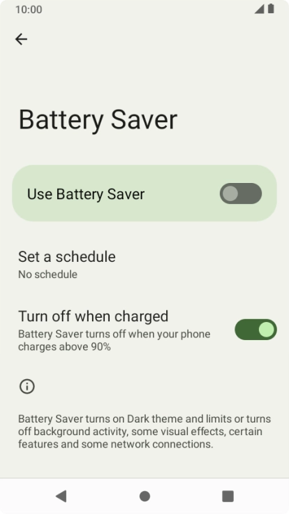 Press the indicator next to Press the indicator next to