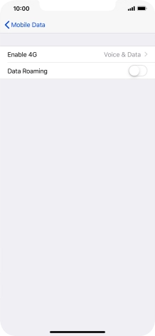 Press Enable 4G.