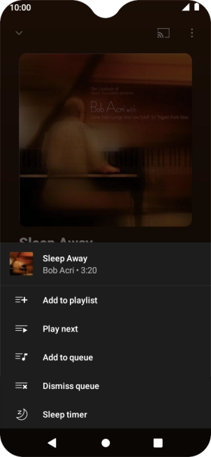 Press the add icon.