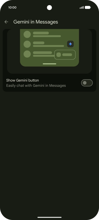 Press the indicator next to Press the indicator next to