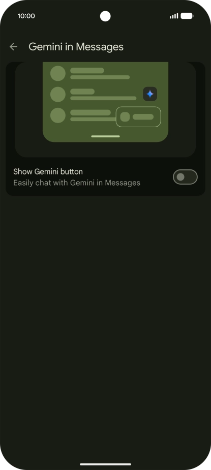 Press the indicator next to Press the indicator next to